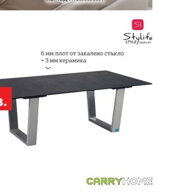 Stylife 6 мм плот от закалено стъкло + 3 мм керамика