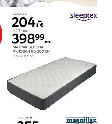 sleeptex МАТРАК ВЕРОНА РУЛОВАН 90/200 CM