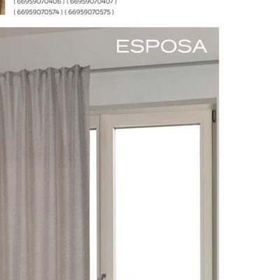 ESPOSA БЛЕКАУТ ПЕРДЕ ПЛЪТНО С ПЕРДЕЛИК 135/245 СМ