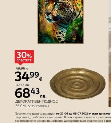 СТЪКЛЕНА КАРТИНА С РАМКА 50/70 CM