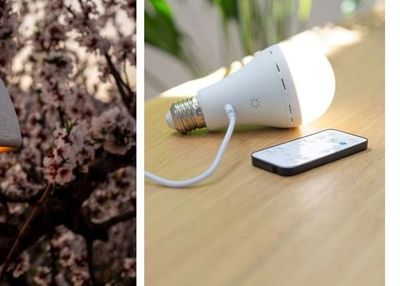 LED КРУШКА С БАТЕРИЯ И ДИСТАНЦИОННО 3,5W