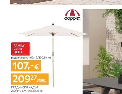 doppler. ГРАДИНСКИ ЧАДЪР