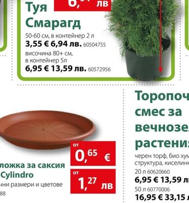 GeliG Подложка за саксия Geli Cylindro
