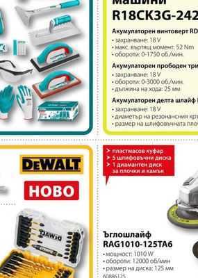 RYOBI Ъглошлайф RAG1010-125TA6