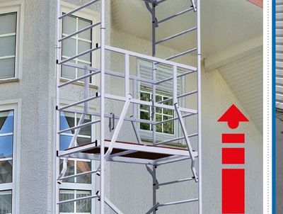 KRAUSE Алуминиево монтажно скеле Corda 950185