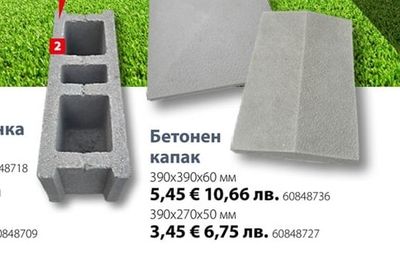 Бетонен капак