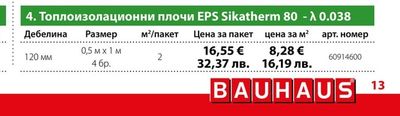 EPS Sikatherm 80