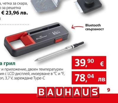 Безжичен термометър за грил