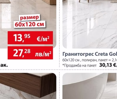 Гранитогрес Creta Gold