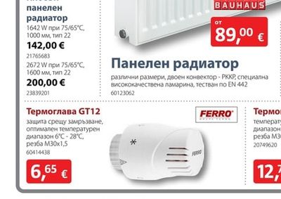 FERRO Термоглава GT12