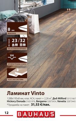 LOGOCLIC vinto Ламинат Vinto