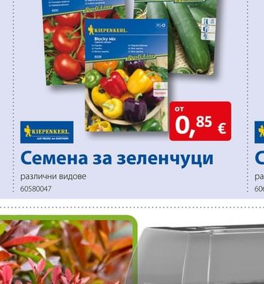 KIEPENKERL Семена за зеленчуци