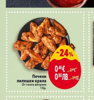 Печени пилешки крила