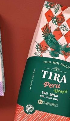 TIRA TIRA Peru Brazil DUAL ORIGIN WHOLE COFFEE BEANS