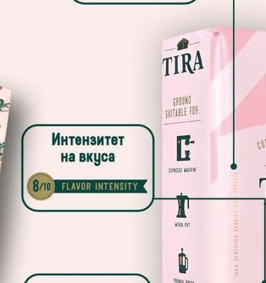 TIRA Интензитет на вкуса