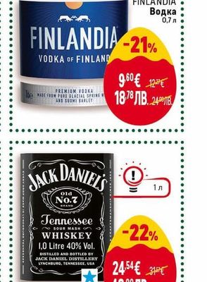 FINLANDIA Водка