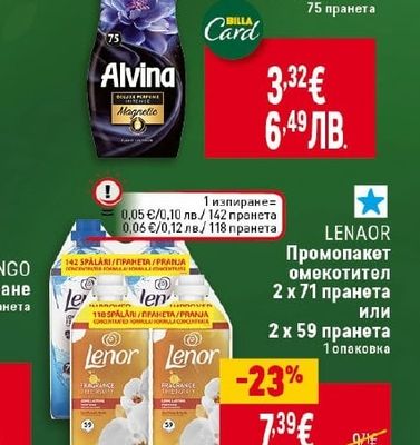 ALVINA Омекотител