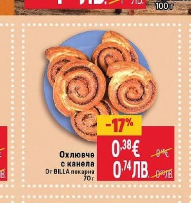 Охлювче с канела