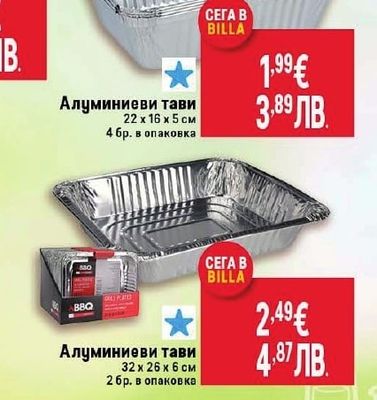 Алуминиеви тави