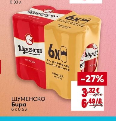 ШУМЕНСКО Бира