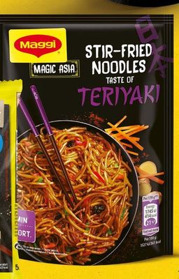 Maggi Magic Asia Stir-Fried Noodles Taste of Teriyaki