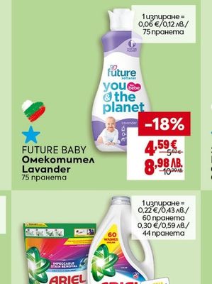 FUTURE BABY Омекотител Lavander
