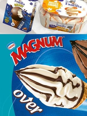 Nestle MAGNUM over VANILLA