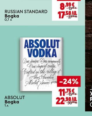 RUSSIAN STANDARD RUSSIAN STANDARD Bogka