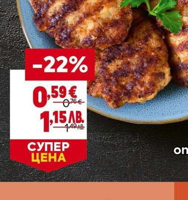 Кюфте от кълцано свинско месо