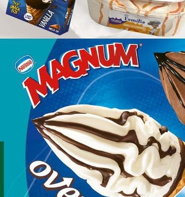 Nestle MAGNUM over VANILLA