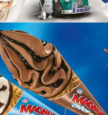 Nestle MAGNUM over CHOCO