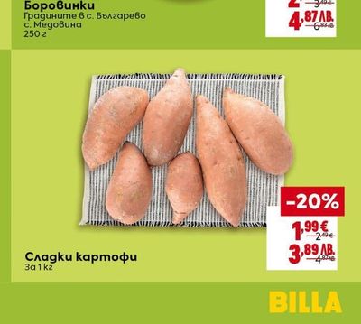 BILLA ГРАДИНИ Боровинки