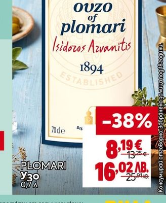 PLOMARI Узо