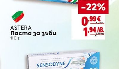 SENSODYNE Паста за зъби Whitening