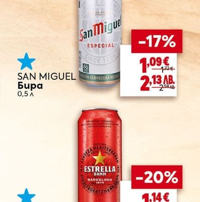 SAN MIGUEL Бира