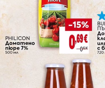 PHILICON Доматено пюре 7%