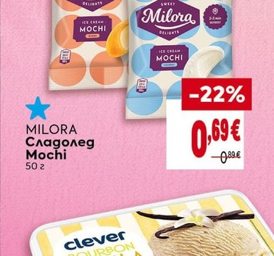 MILORA Сладолед Mochi