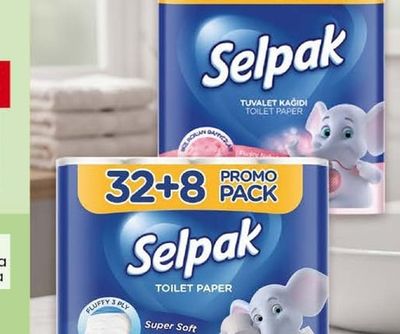 Selpak Тоалетна хартия 3 пласта