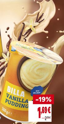 BILLA Ванилов пудинг