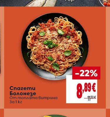 Спагети Болонезе