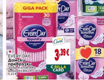 EVERY DAY Дамски превръзки