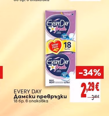 EVERY DAY Дамски превръзки