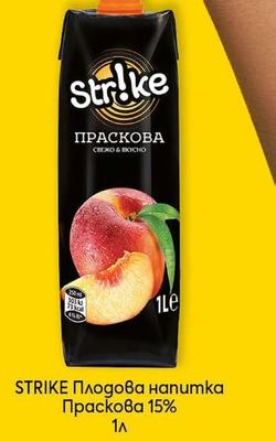 STRIKE Плодова напитка Праскова 15%