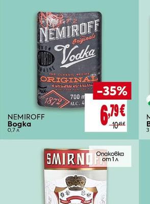 NEMIROFF Водка Original