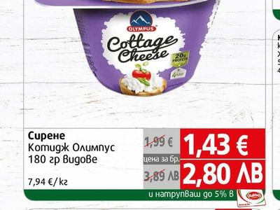 Olympus Сирене Котидж Олимпус