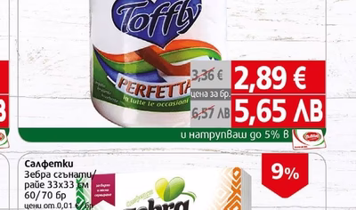 Toffly Perfetta Кухненска хартия