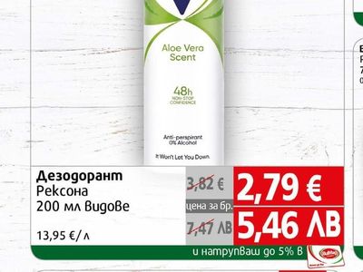 Rexona Дезодорант Рексона