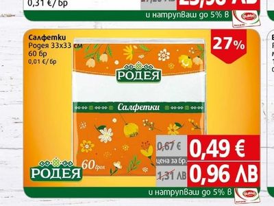 Родея Салфетки Родея