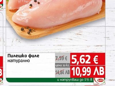 Пилешко филе натурално