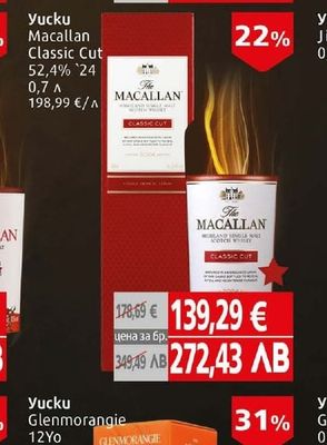 Yucku Macallan Classic Cut 52,4% '24